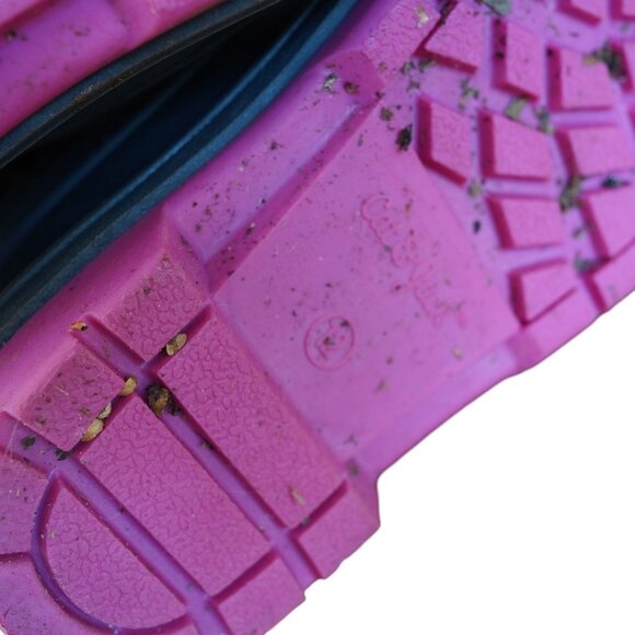 Cat & Jack Thermolite Girls Winter Snow Boots Size 12 Black & Pink Waterproof In - Picture 6 of 7